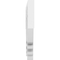 Ekena Millwork Wagon Wheel Architectural Grade PVC Running Trim, 6"H x 5/8"P x 48"L RUNP06X0625X48WAG - alternate 3